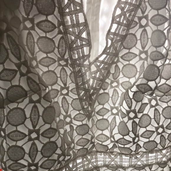 Eilly Bazar Dress Mini Lace Guipure Design Elegant Wedding Formal Classic - Picture 8 of 12